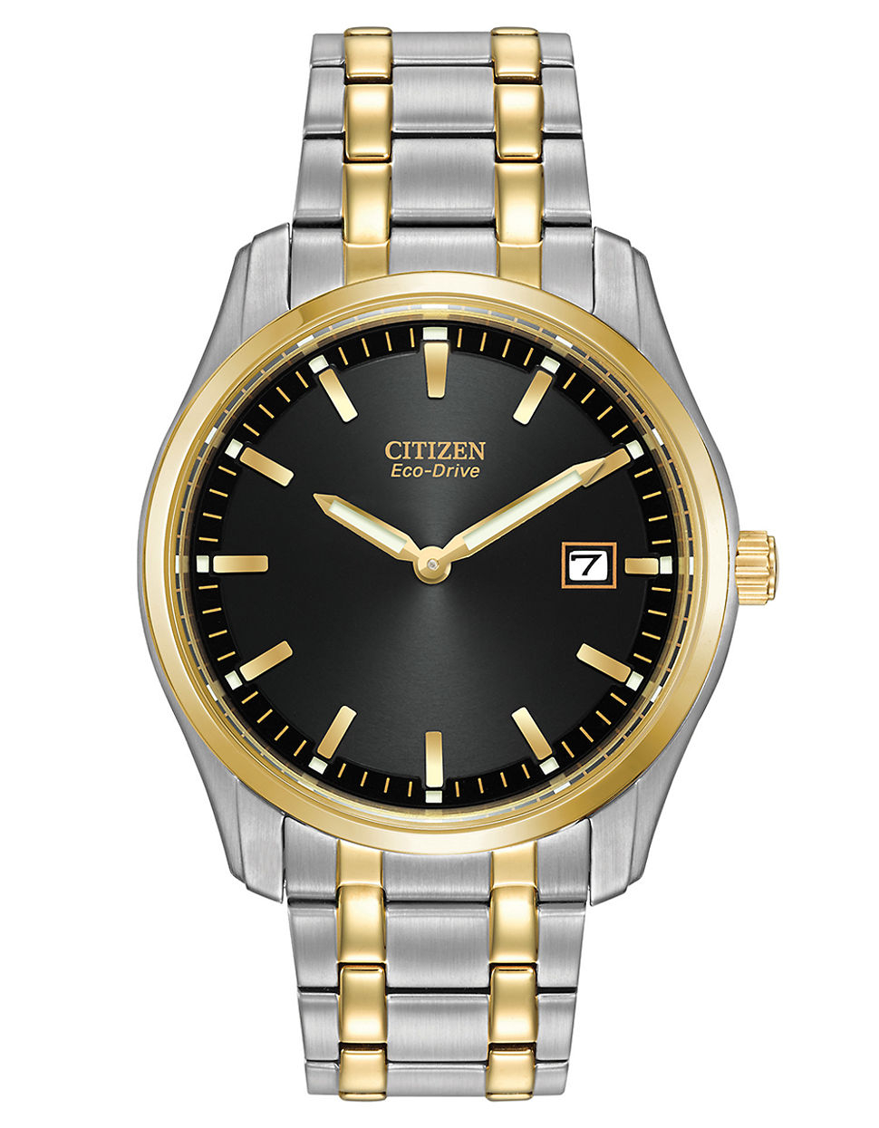 Citizen Mens Eco-Drive Two-Tone Bracelet Watch in Silver for Men (Two Tone) | Lyst