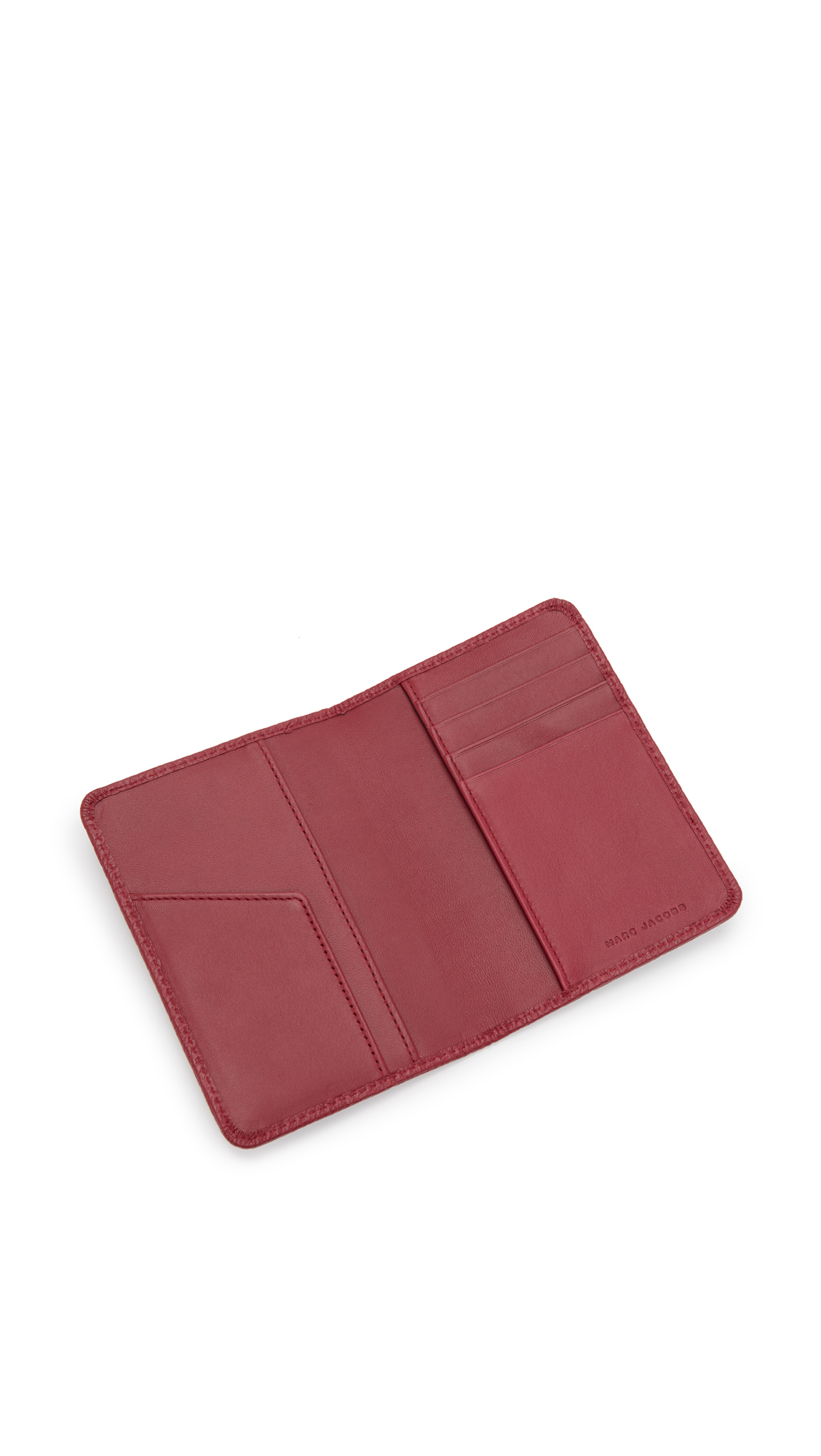 Marc Jacobs Passport Cover in Red | Lyst