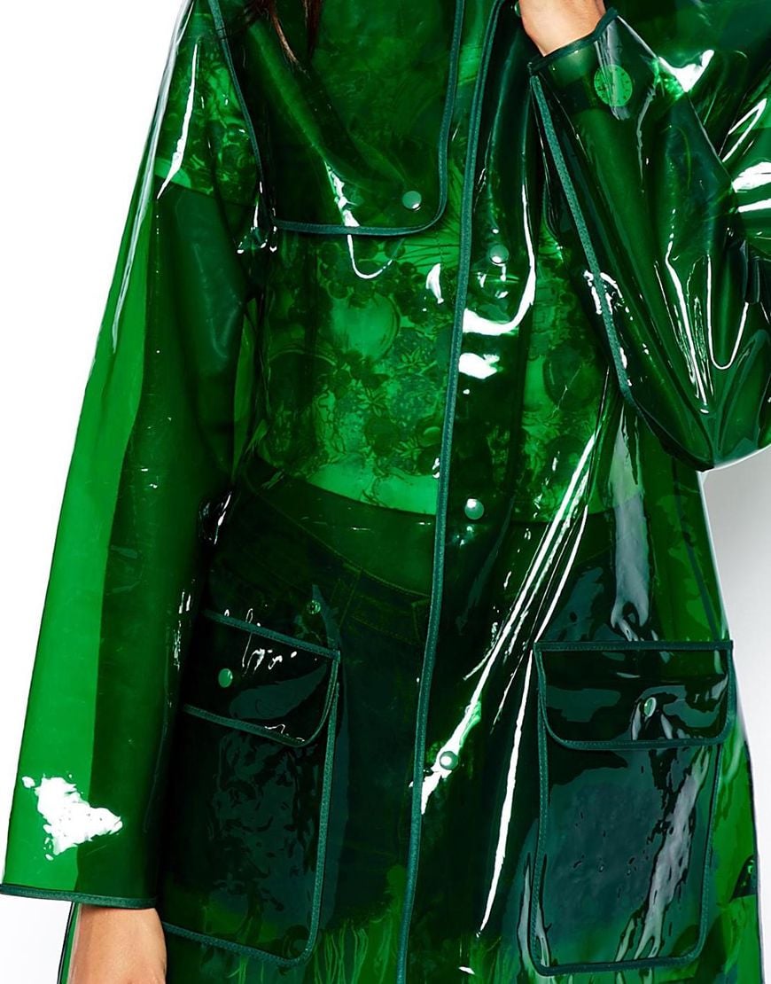 Clear raincoat asos online
