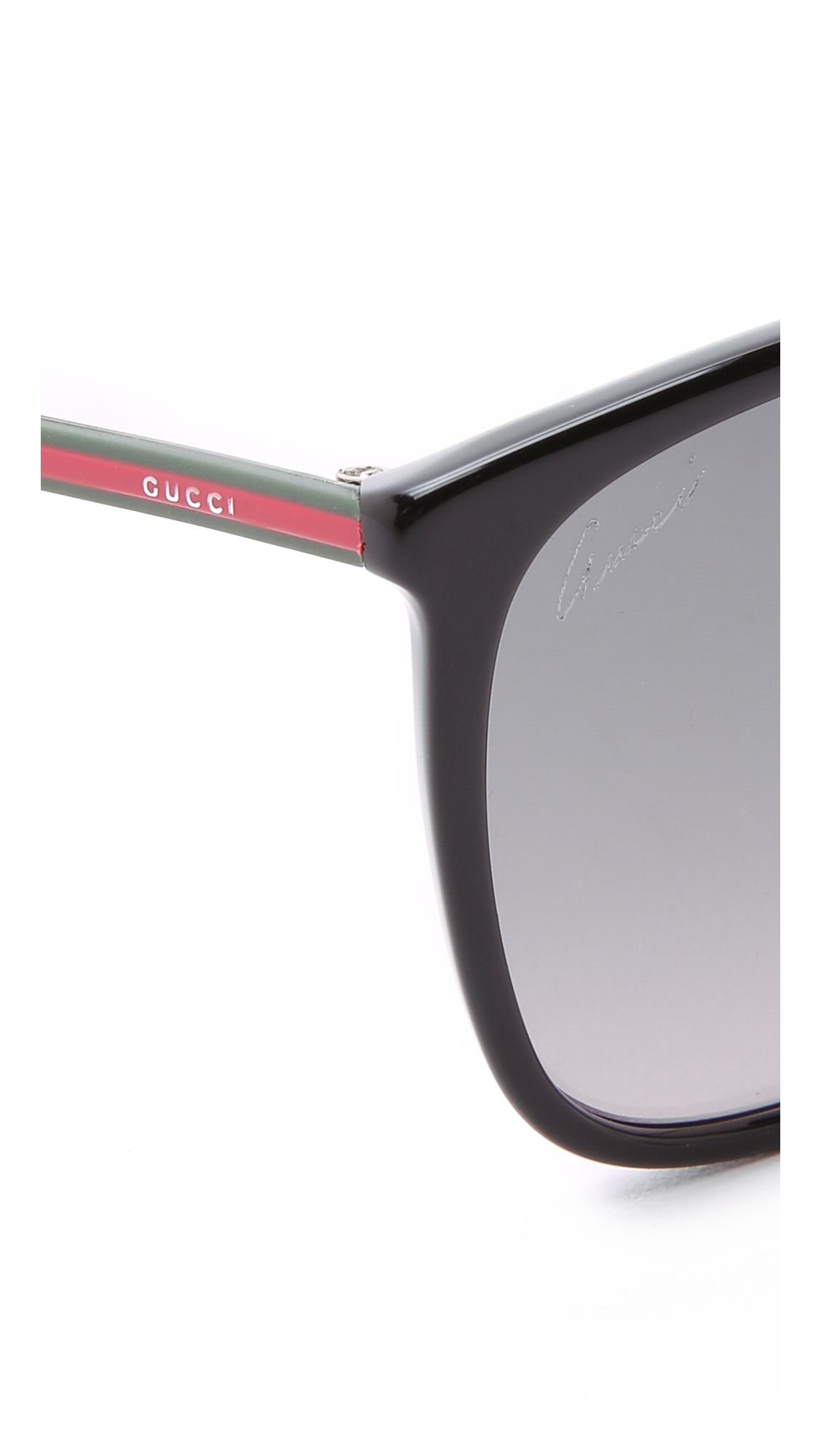 gucci thin sunglasses