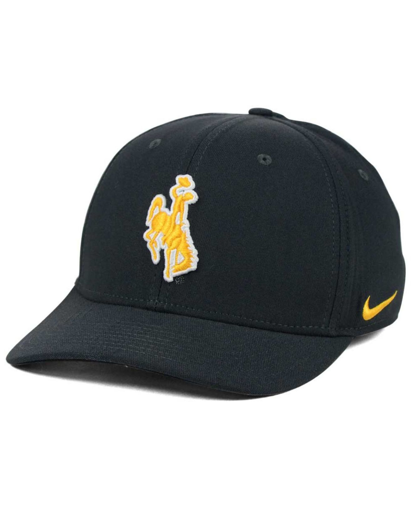 Nike Wyoming Cowboys Classic Swoosh Cap in Gray for Men (Anthracite) | Lyst