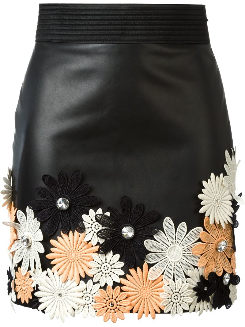 Black Flower Skirt 101