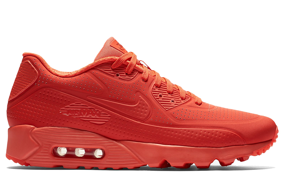 Nike Synthetic Air Max 90 Ultra Moire in Red for Men | Lyst