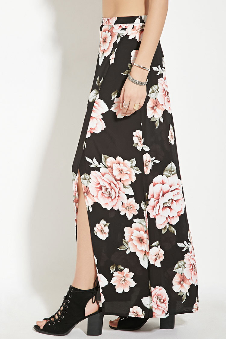 Floral skirt top forever 21