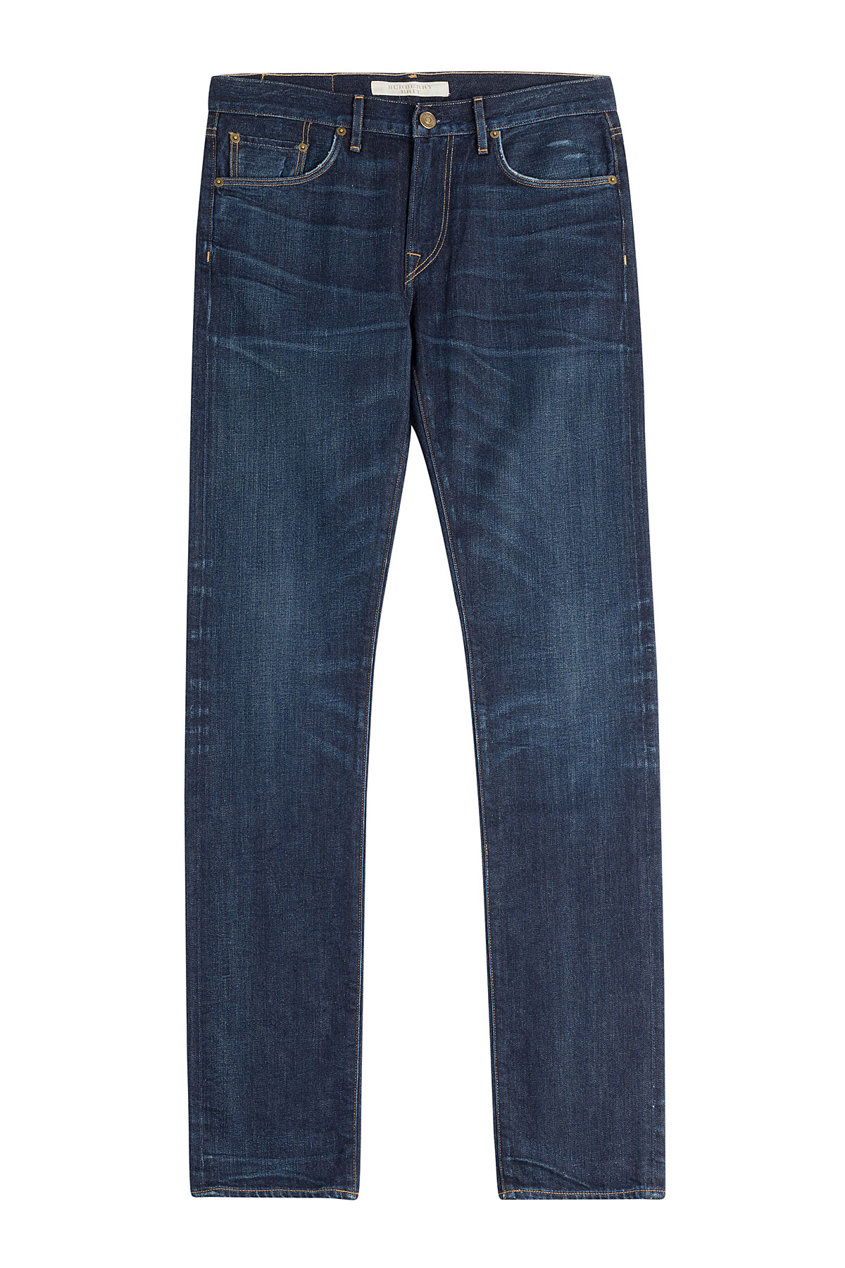 Burberry brit Straight Leg Jeans - Blue in Blue for Men | Lyst