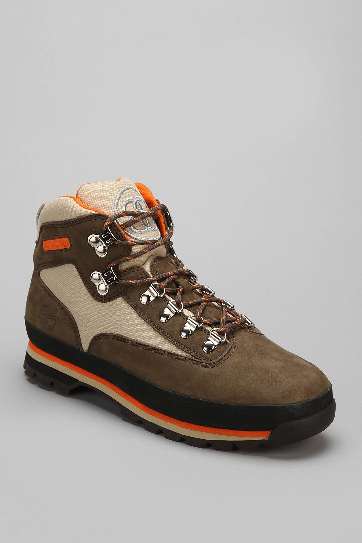 Timberland X Stussy Euro Hiker Sneaker in Brown for Men - Lyst
