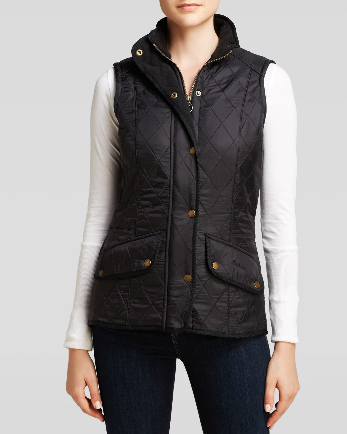 Barbour Vest Calvalry Gilet in Black Lyst