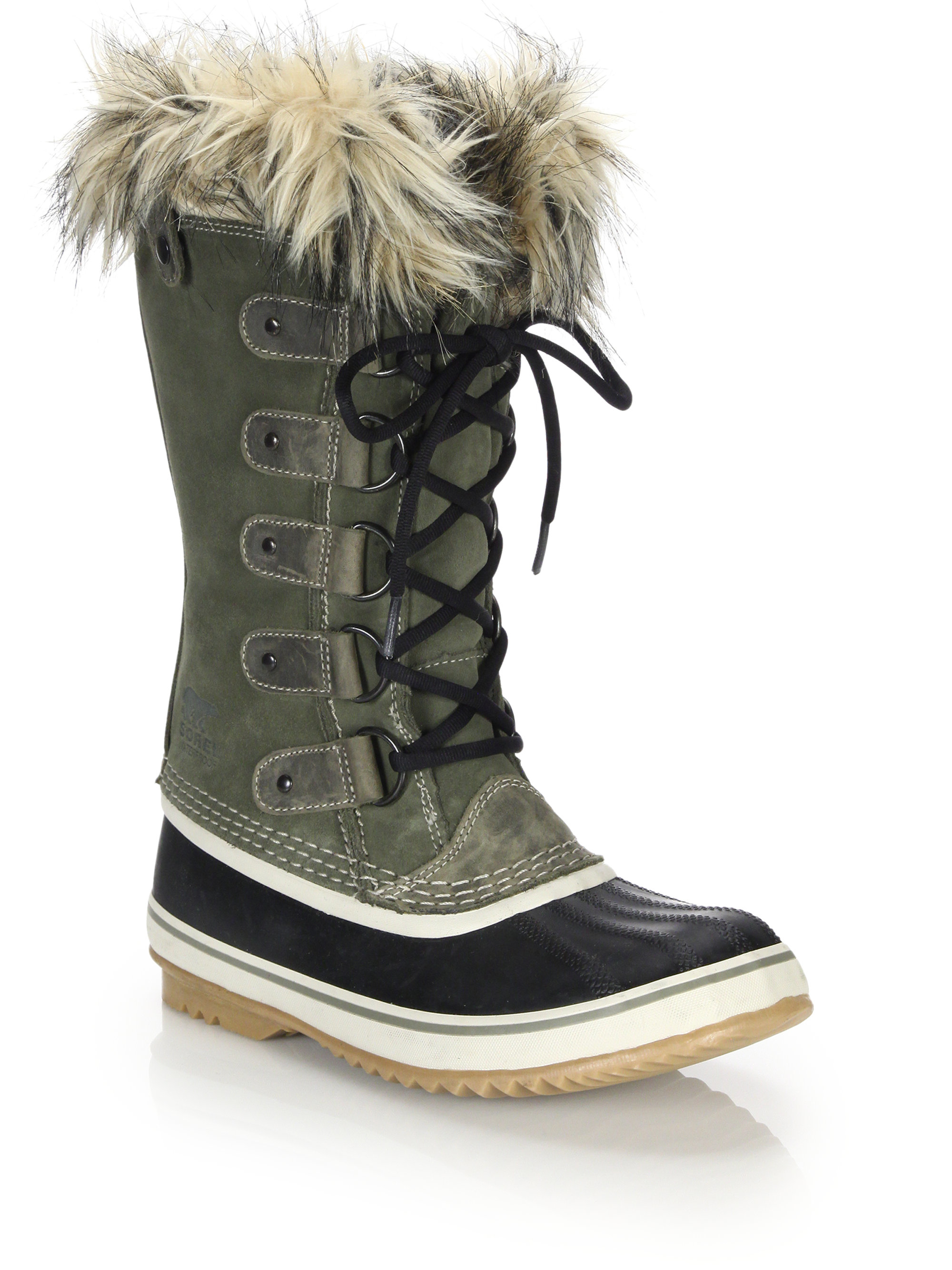 sorel joan of arctic green