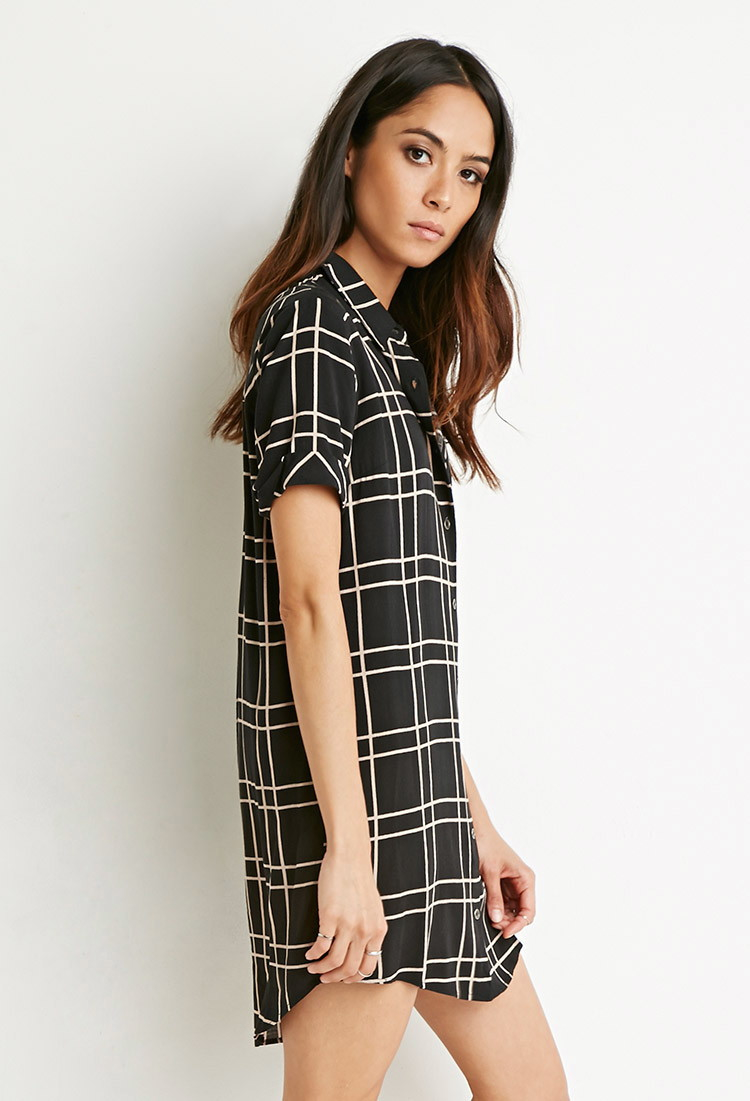 black shirt dress plt