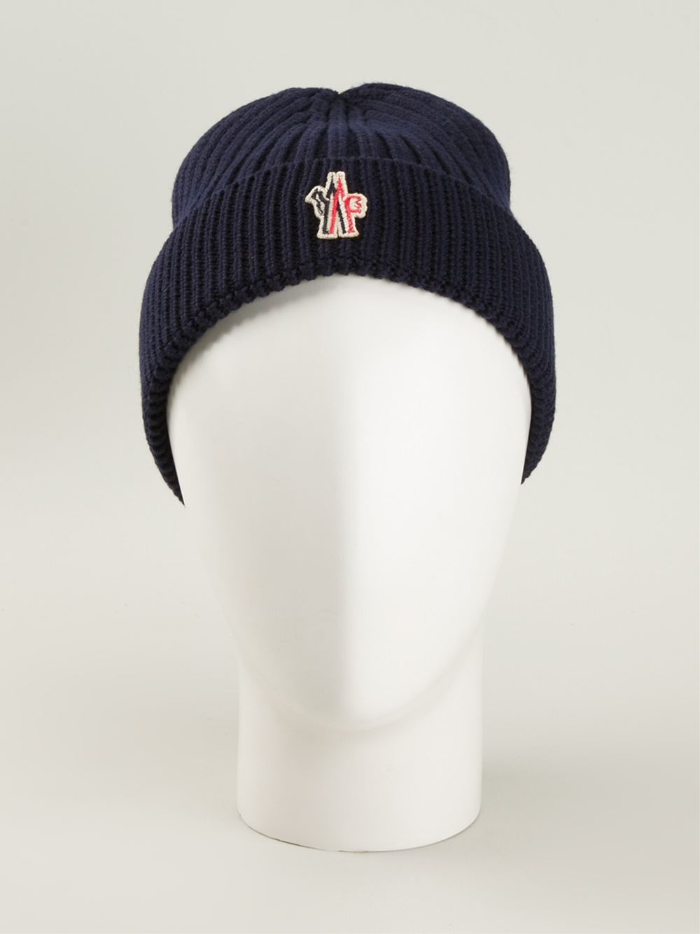 moncler grenoble beanie black