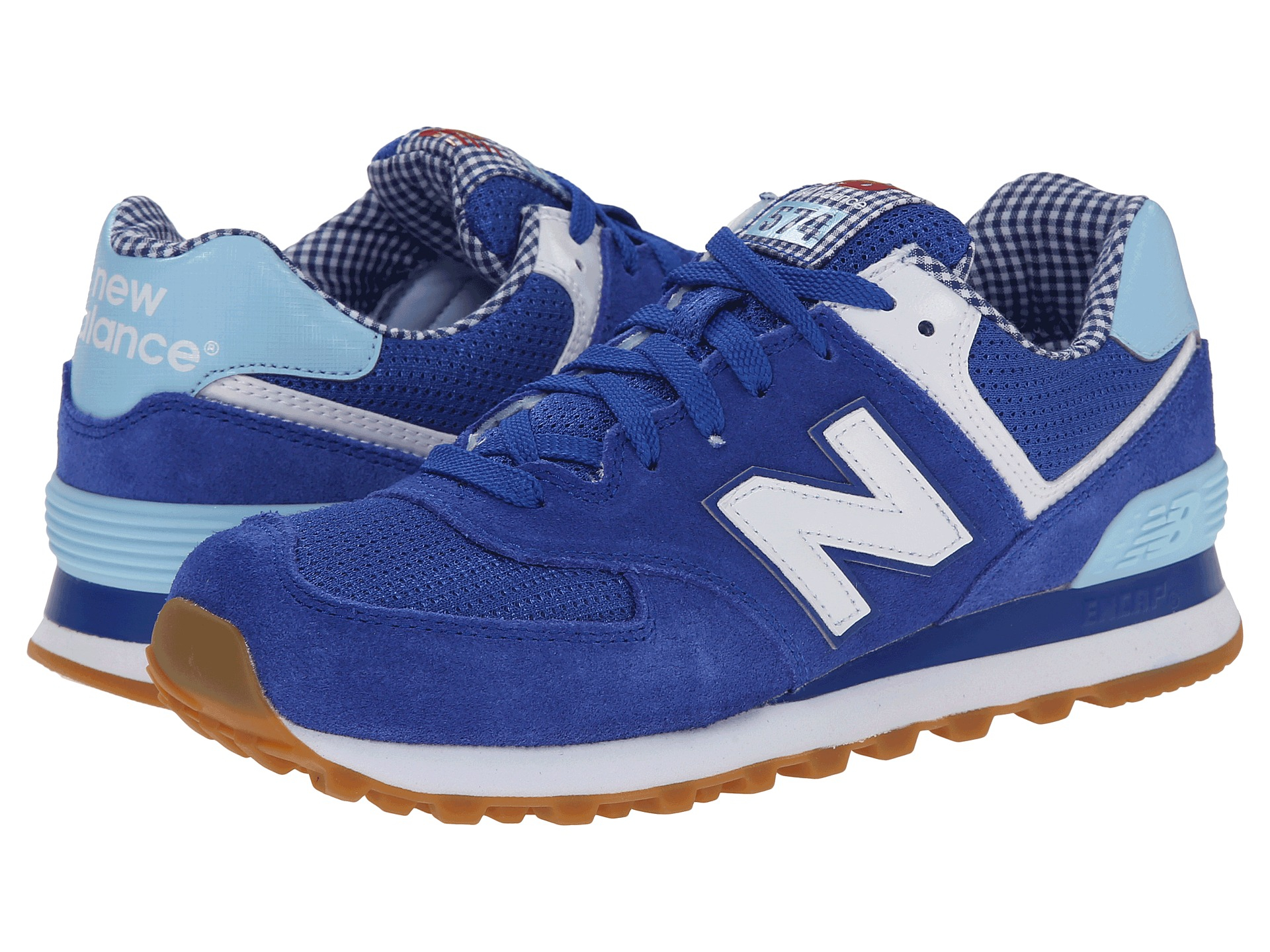 New Balance Wl574 - Picnic Collection in Blue - Lyst