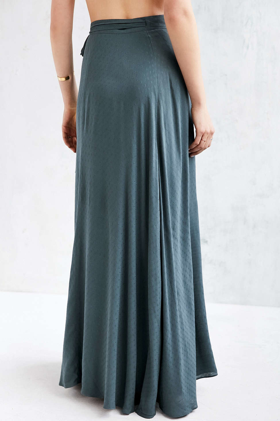 knee length dresses for ladies ECOTE Sheer Mesh Full Length Dress with Lace Appliqu Sleeves and Bust   The Thrifty Hippy