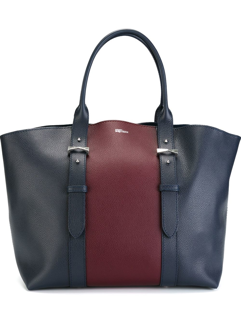 alexander mcqueen blue bag