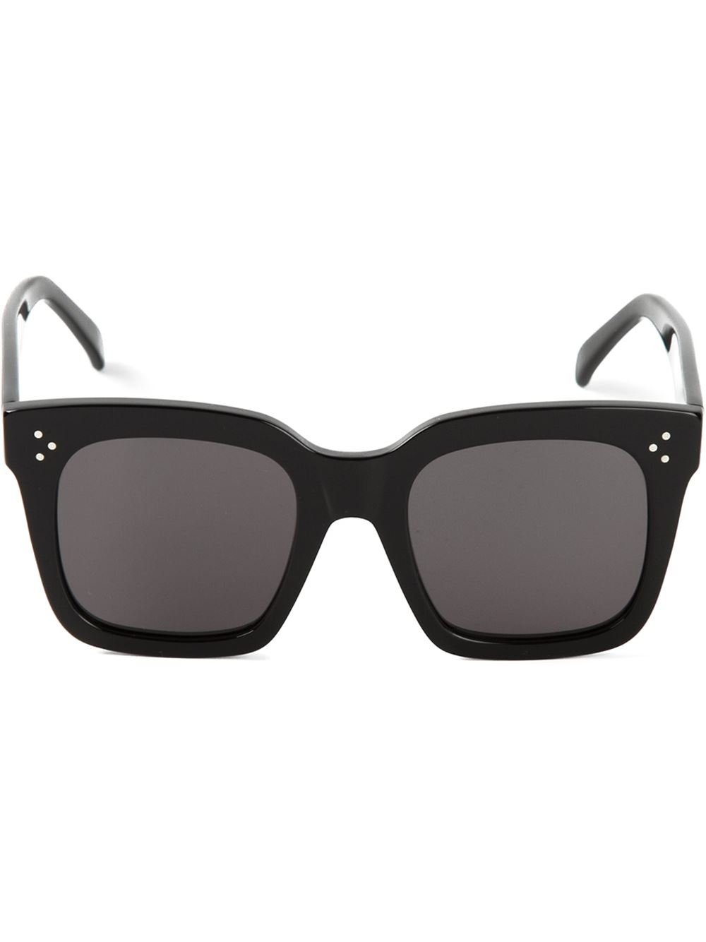 Celine 'Tilda' Sunglasses in Black - Lyst