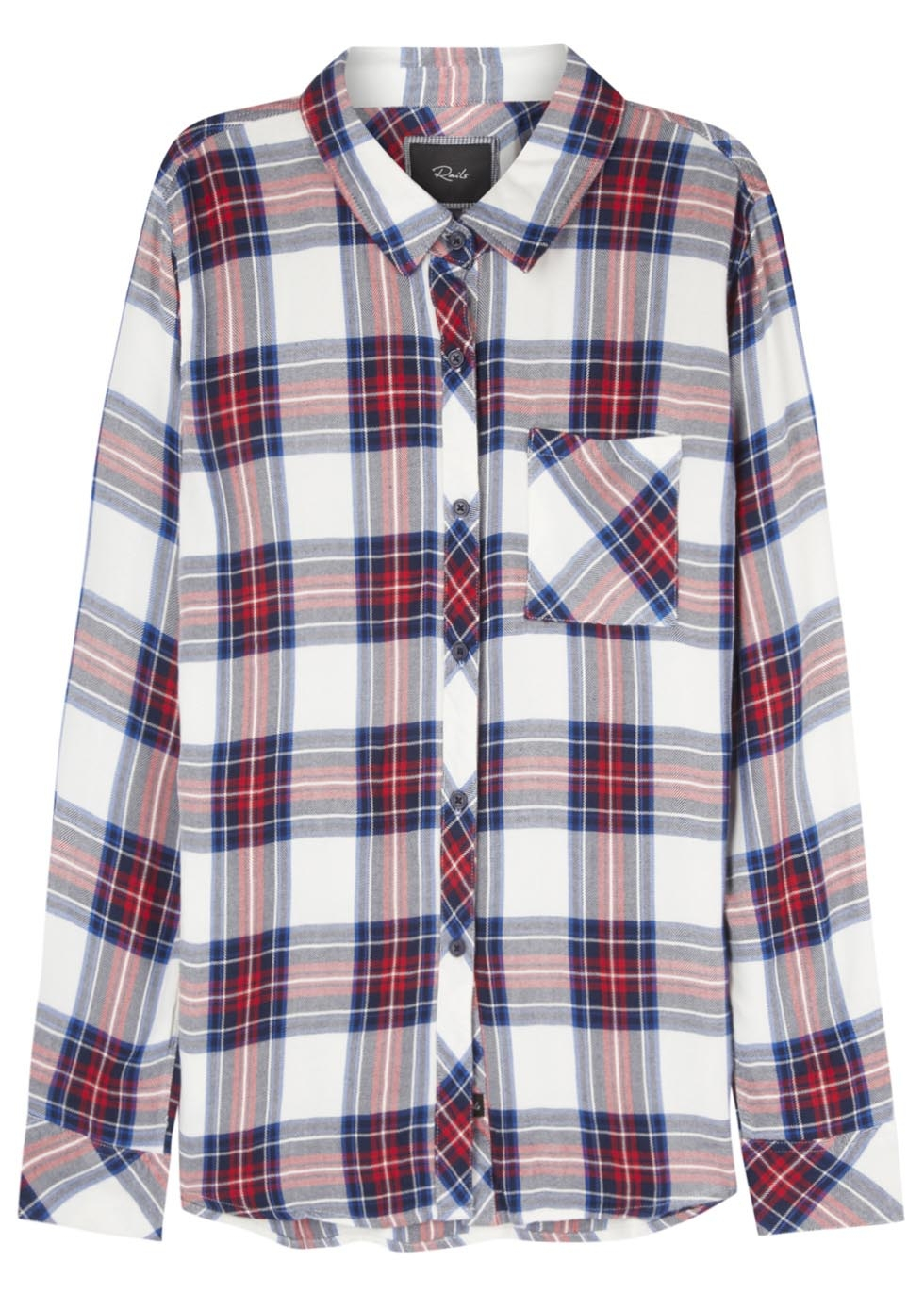 Rails Hunter Plaid Shirt in Blue (pat-plaid) | Lyst