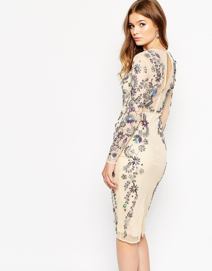 ASOS Synthetic Ergonomic 3d Floral 
