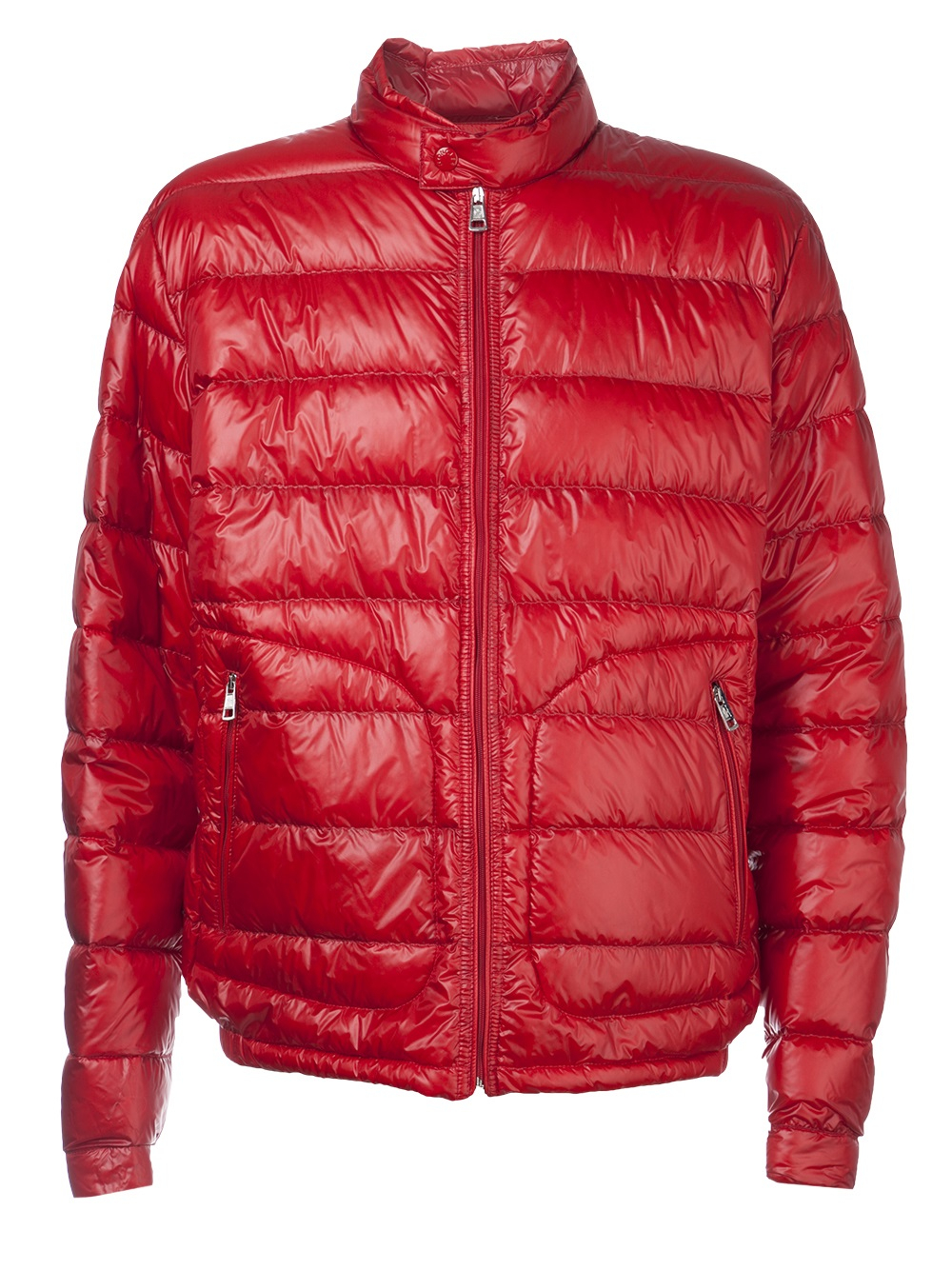 red moncler bubble coat