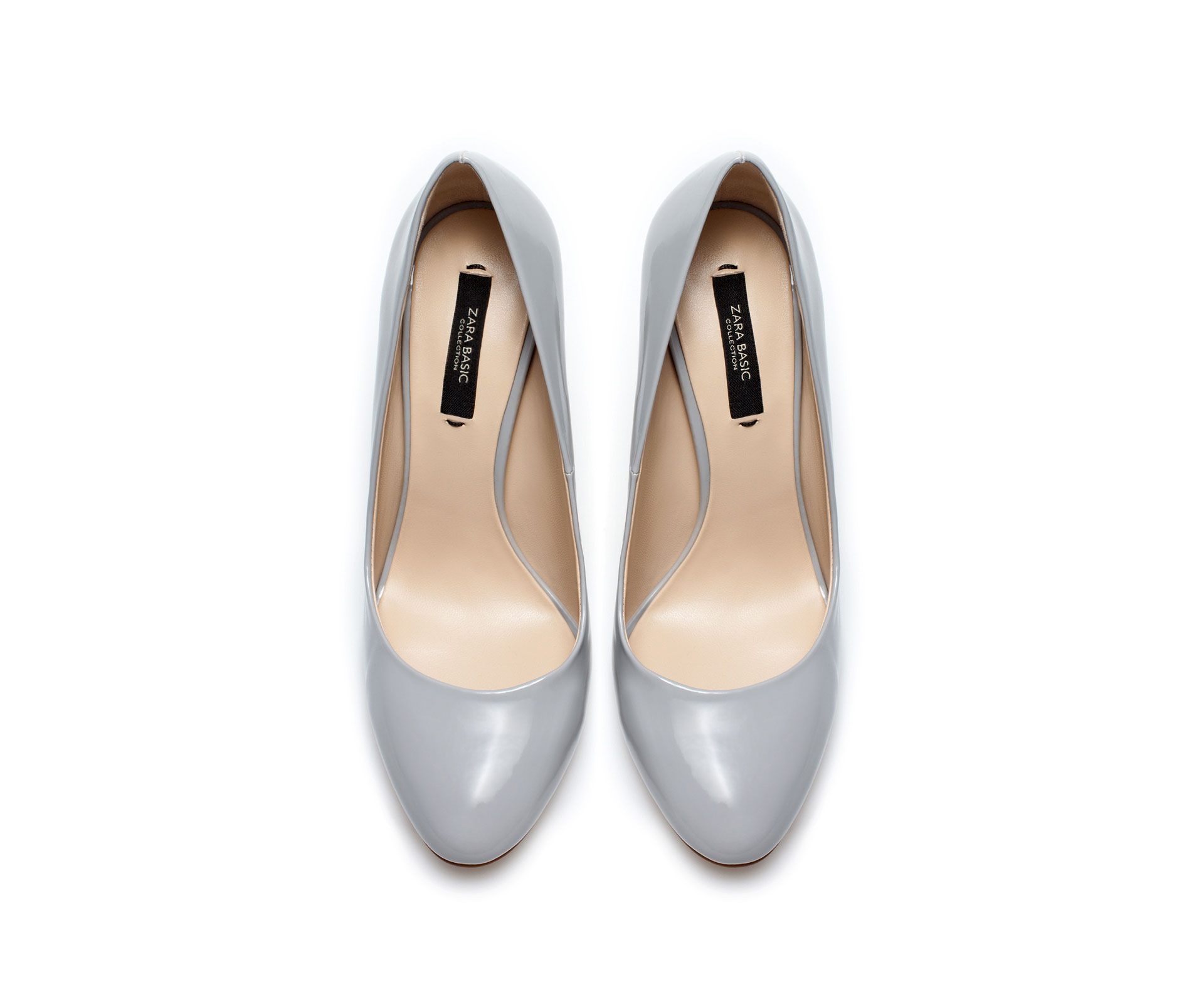 with leather zara heel high court bow shoe Heel Shoe (Grey Court High in Zara Synthetic Patent Leather Gray Basic with leather zara heel high court bow shoe Heel Shoe (Grey Court High in Zara Synthetic Patent Leather Gray Basic