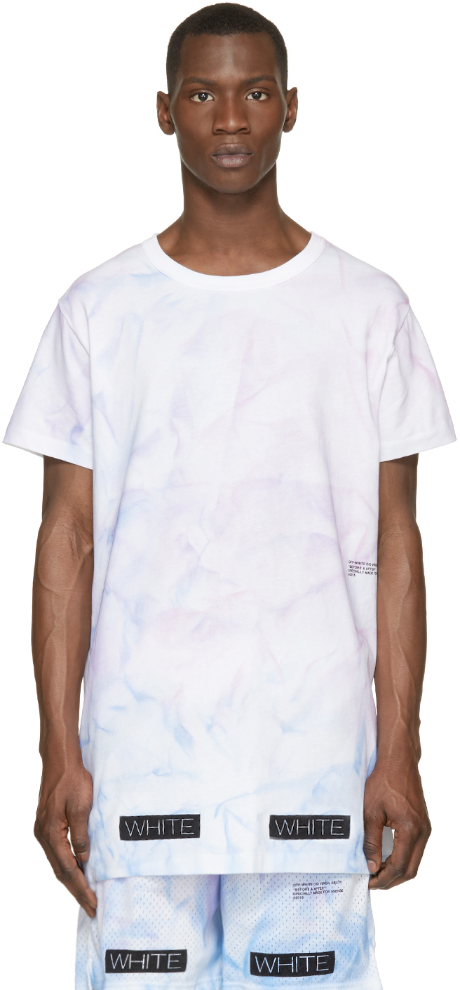 Purple Tie-dye T-shirt for Men 