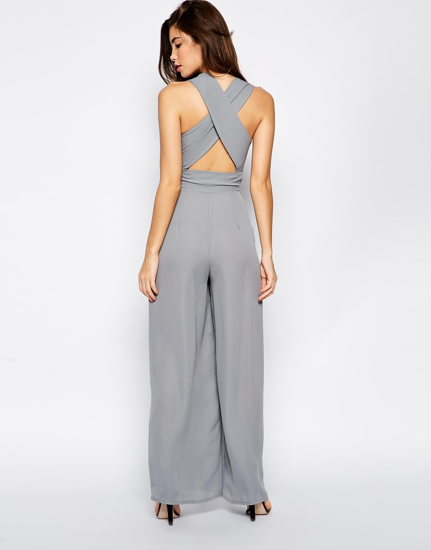 jumpsuit cross back
