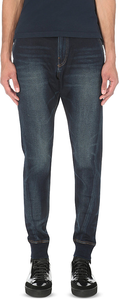 True Religion Runner Relaxed-fit Tapered-leg Jeans - For Men in Blue ...