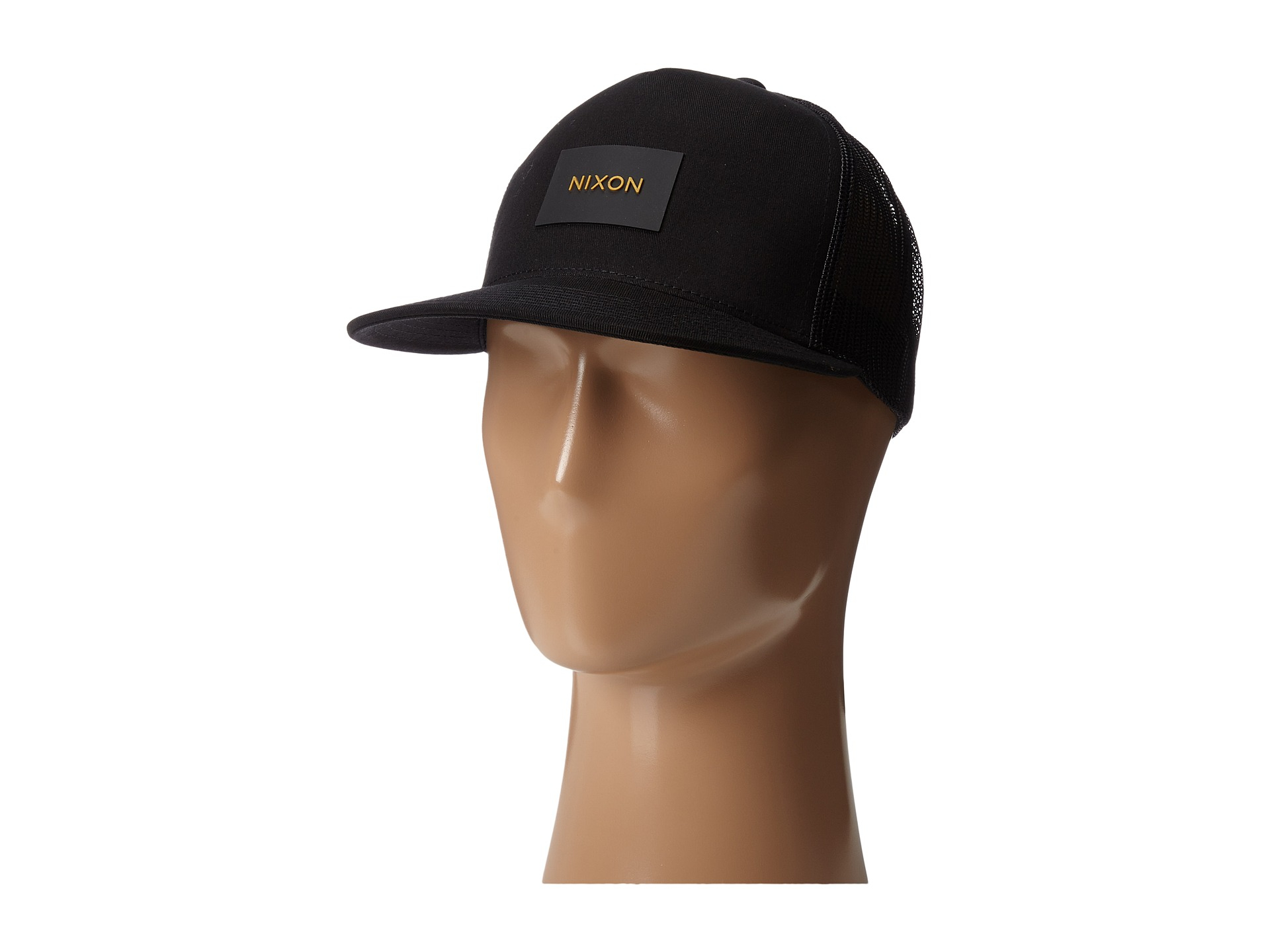 nixon team trucker hat