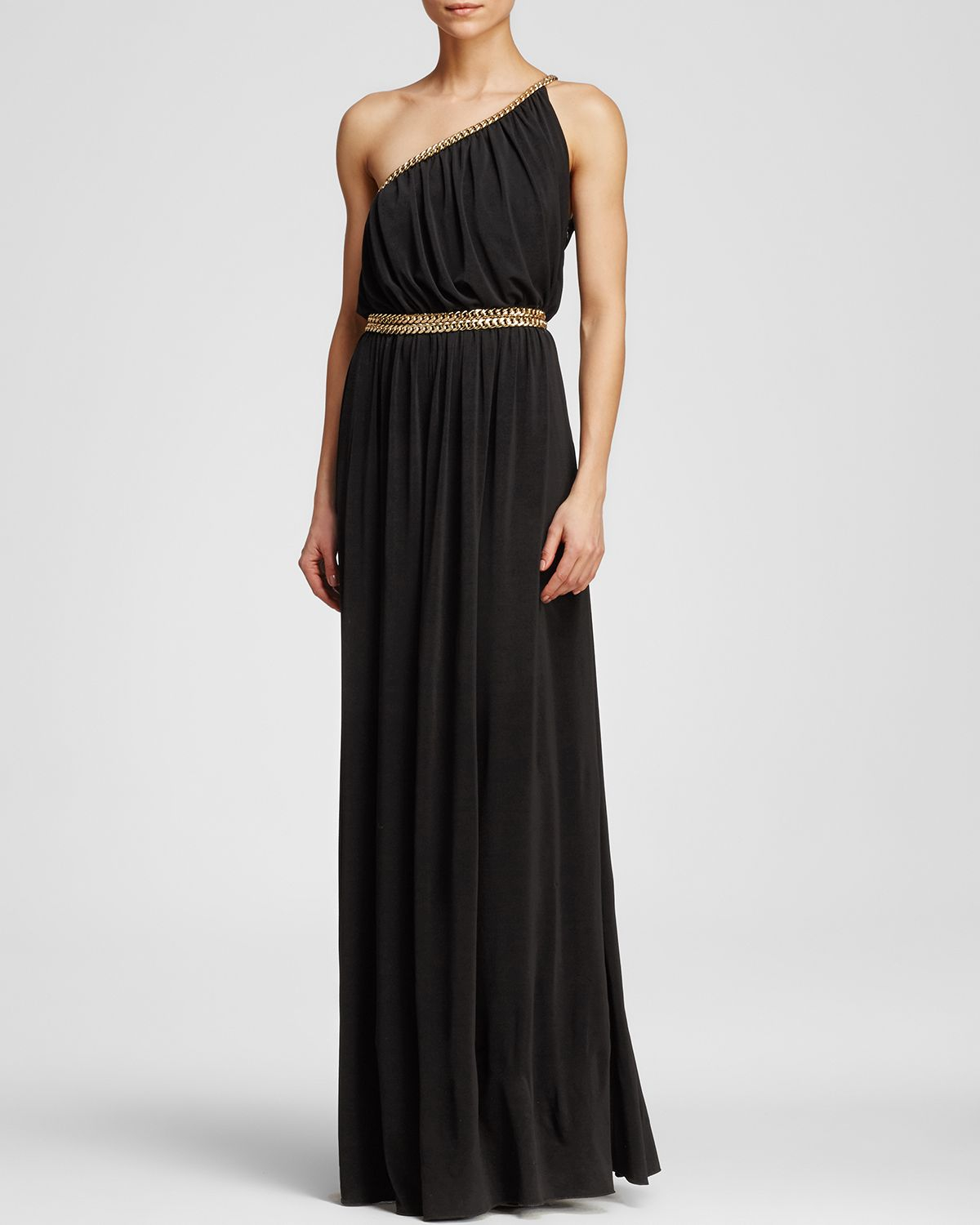 Black toga dress Clearance
