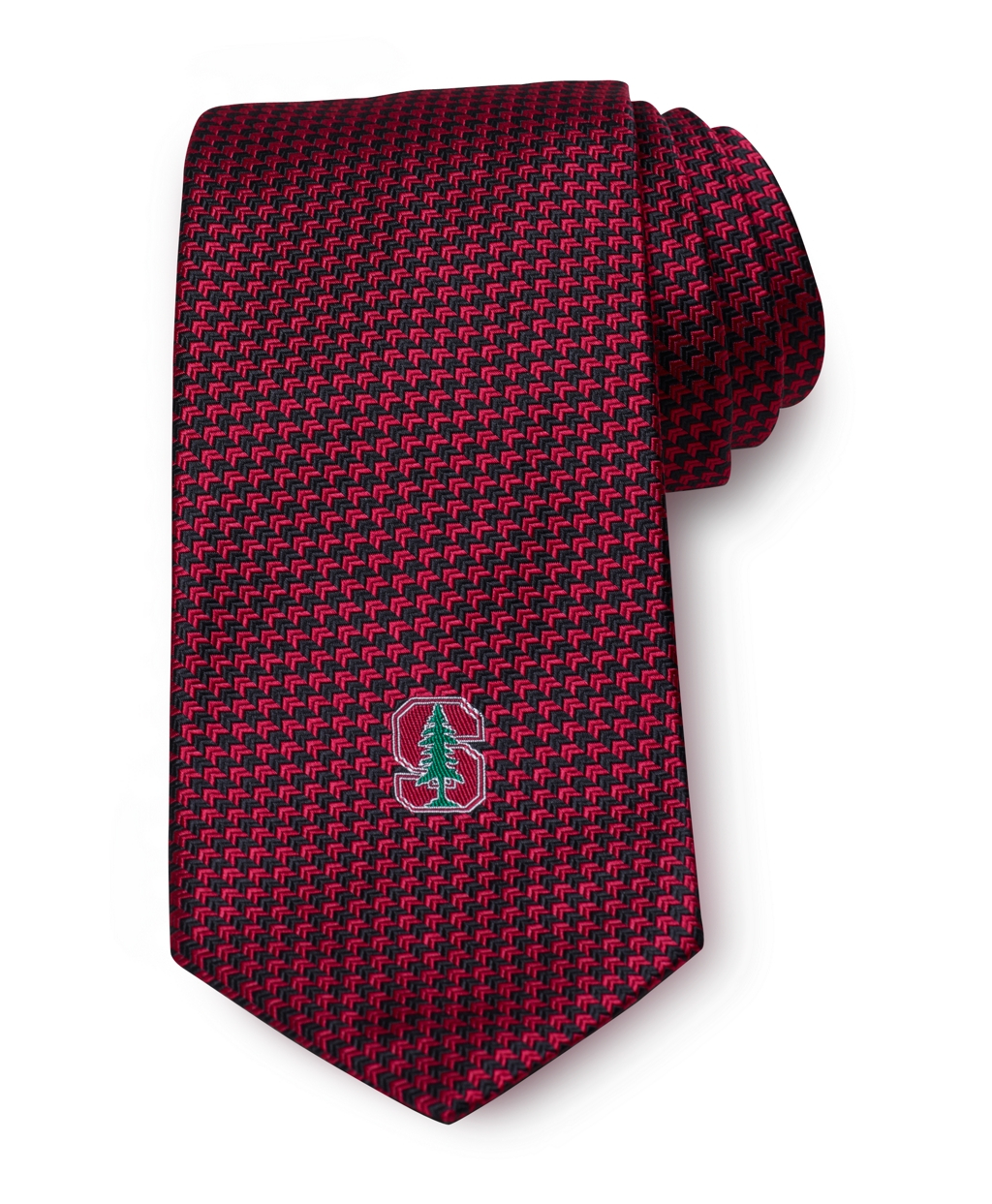 Brooks brothers Stanford University Chevron Tie in Pink for Men | Lyst