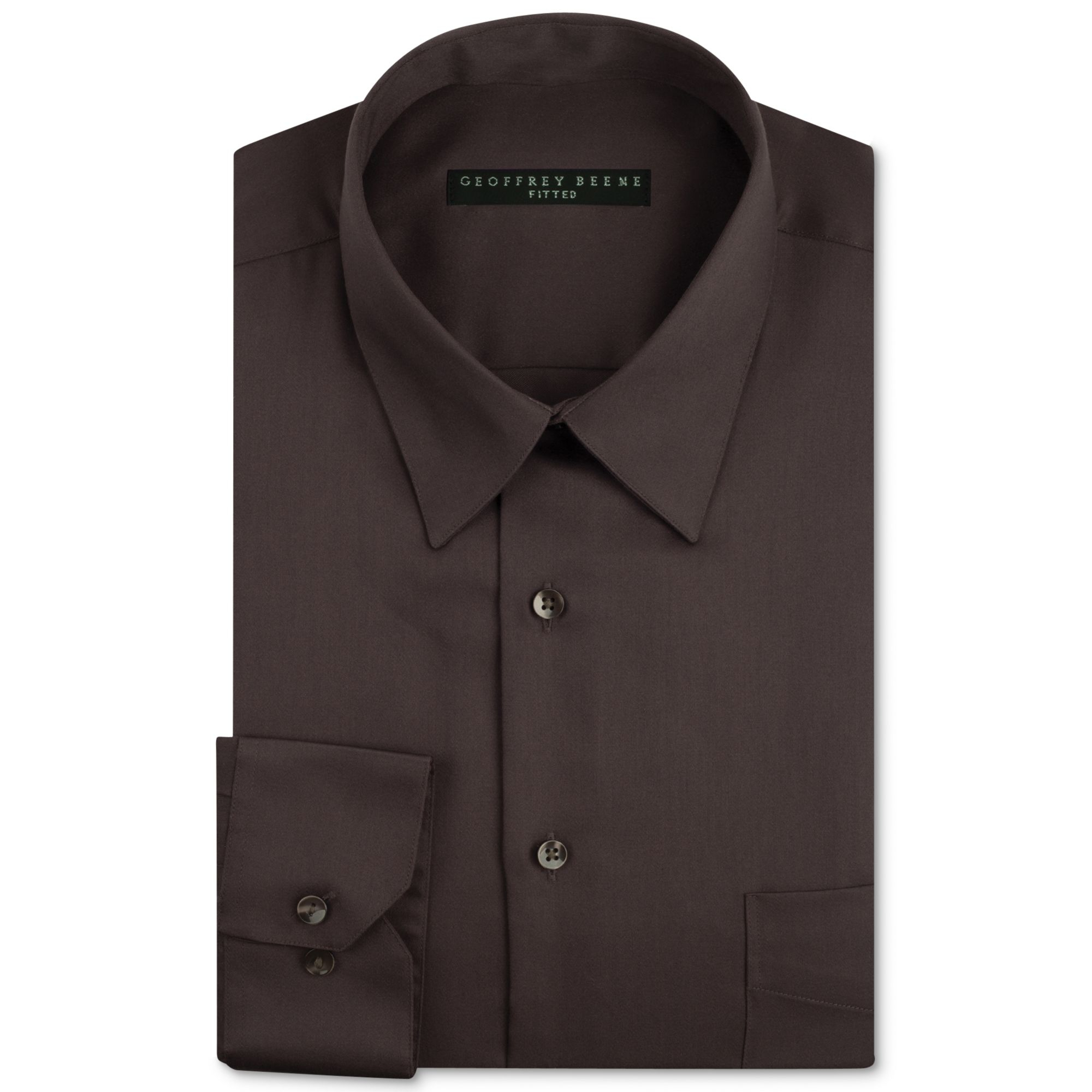 brown formal shirts
