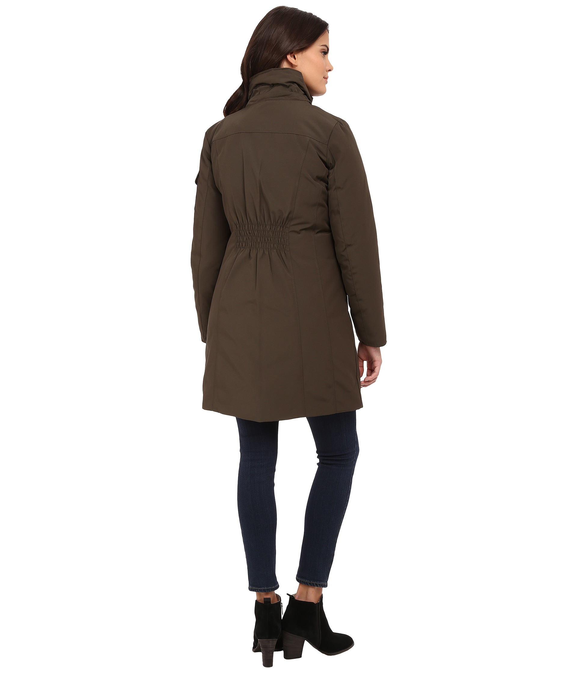 michael kors olive parka