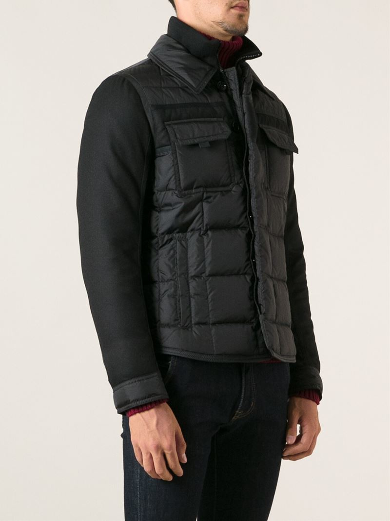 Moncler 'blais' Padded Jacket in Black for Men - Lyst