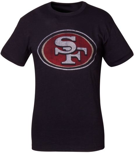 47 Brand Men'S Short-Sleeve San Francisco 49Ers Logo Scrum T-Shirt in ...