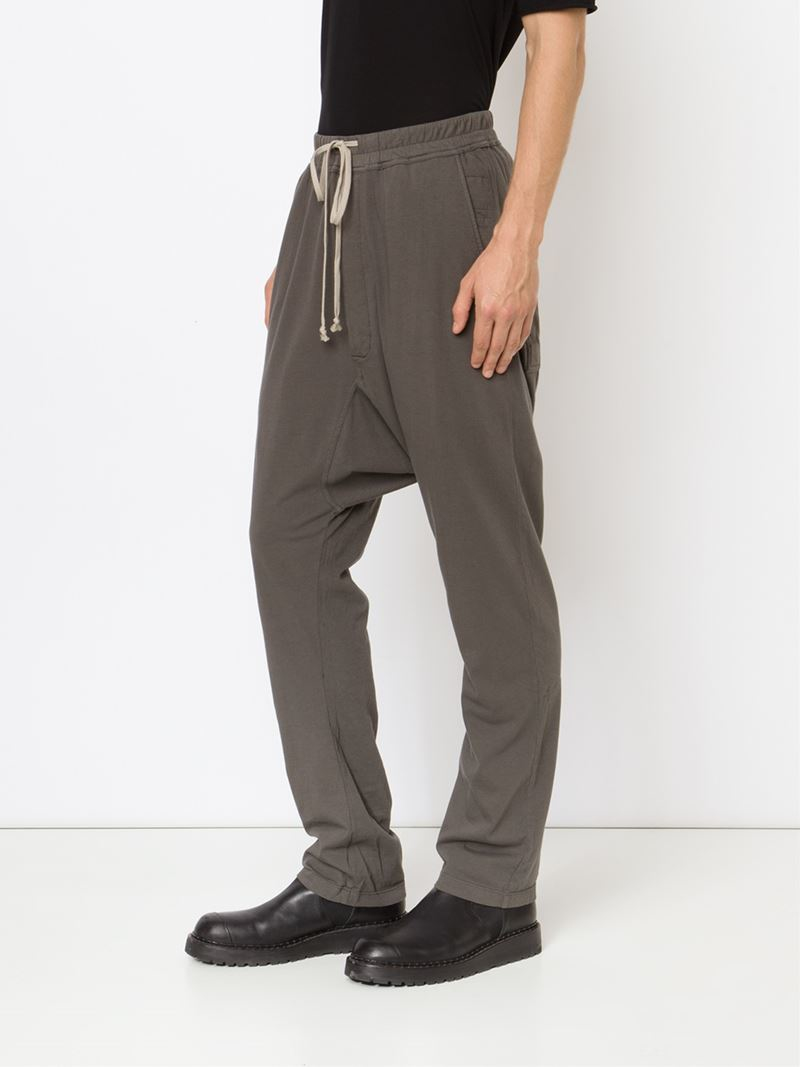 low crotch track pants