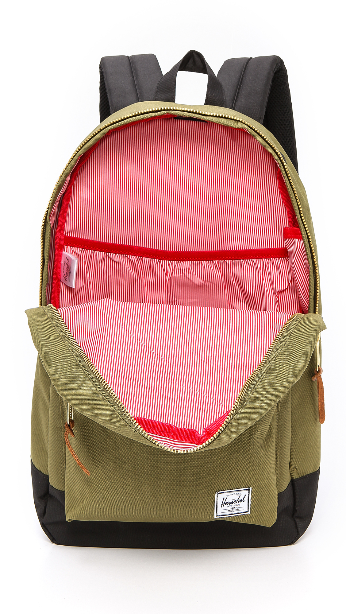 Herschel Supply Co. Settlement Backpack in Army/Black (Green) for Men