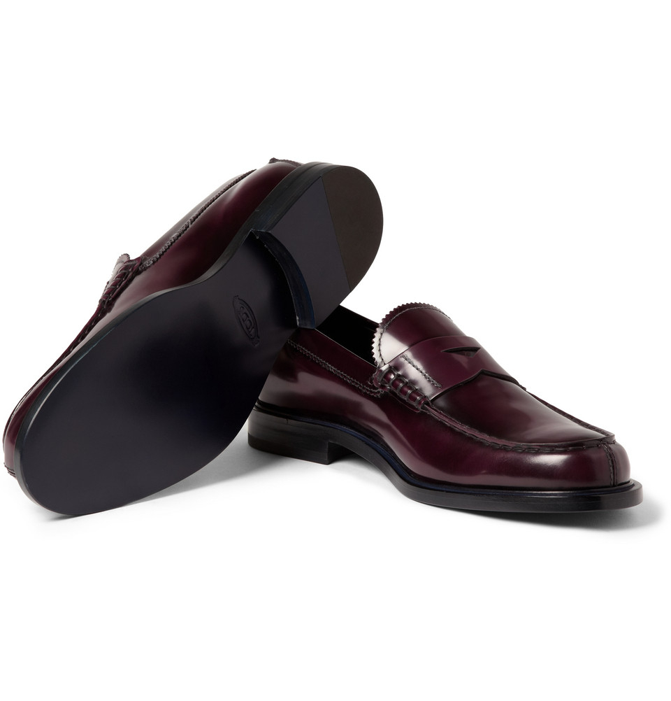 polished loafers