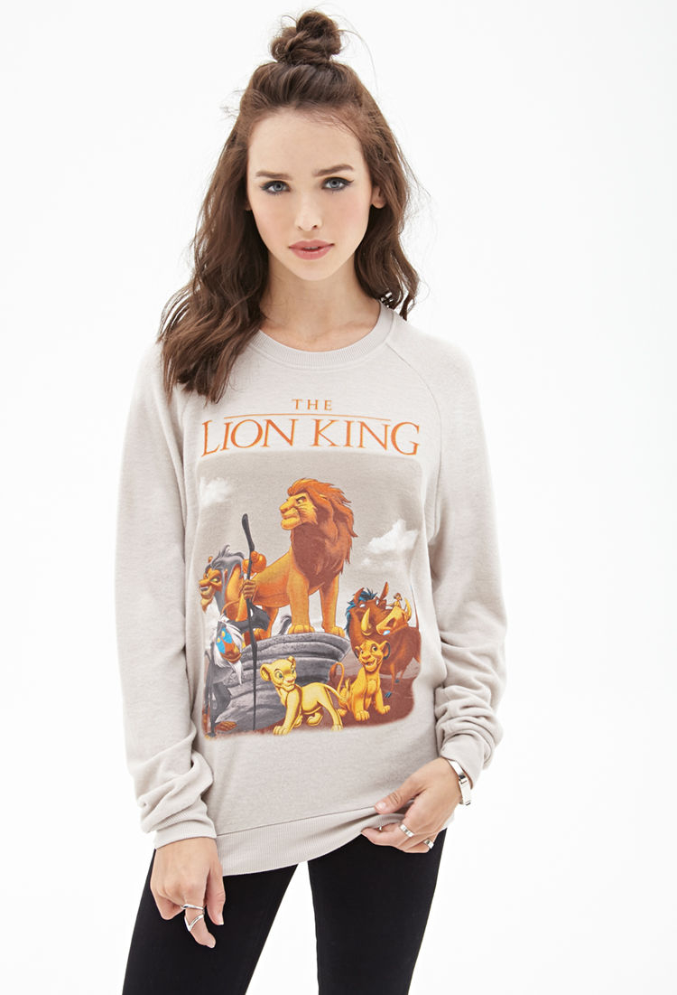 pull and bear lion king sweatshirt