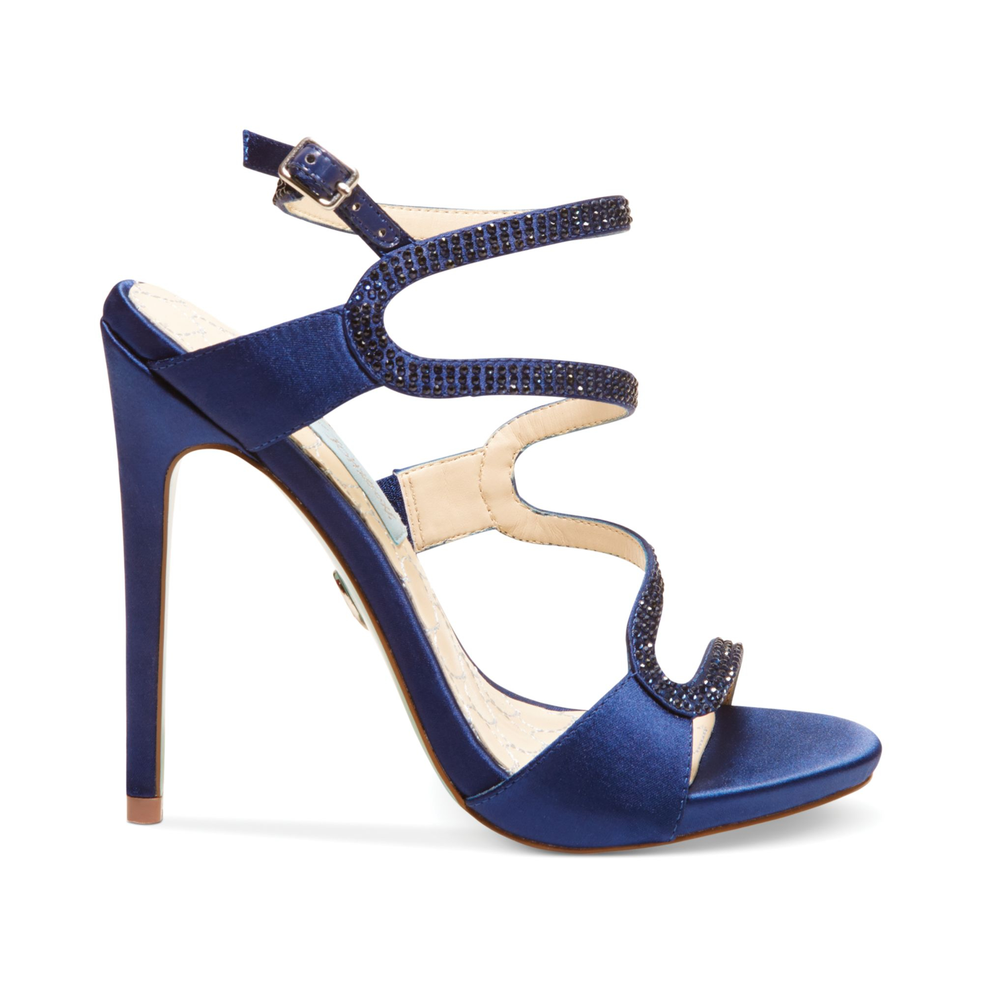 Betsey Johnson Blue By Gift Evening Sandals - Lyst
