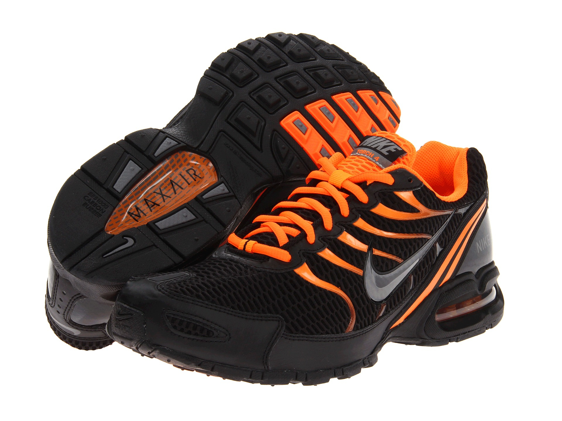 Nike Air Max Torch 4 in Black (Orange) for Men | Lyst