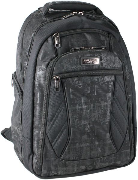 Kenneth Cole Reaction Trax Laptop Backpack in Black for Men | Lyst