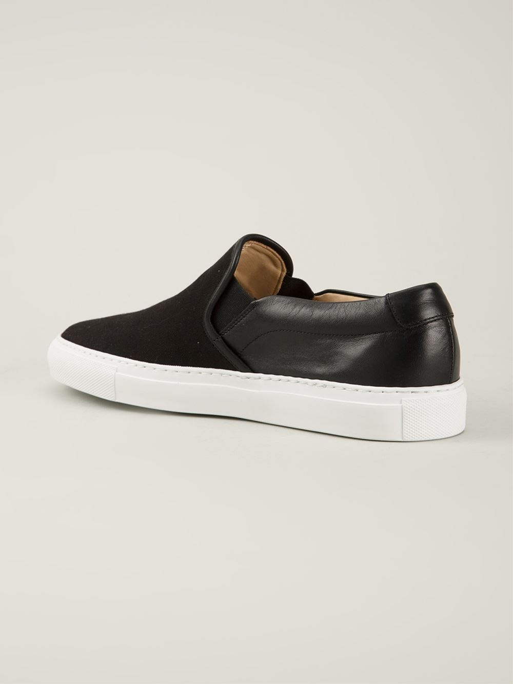 Common Projects Slip-On Sneakers in Black for Men | Lyst