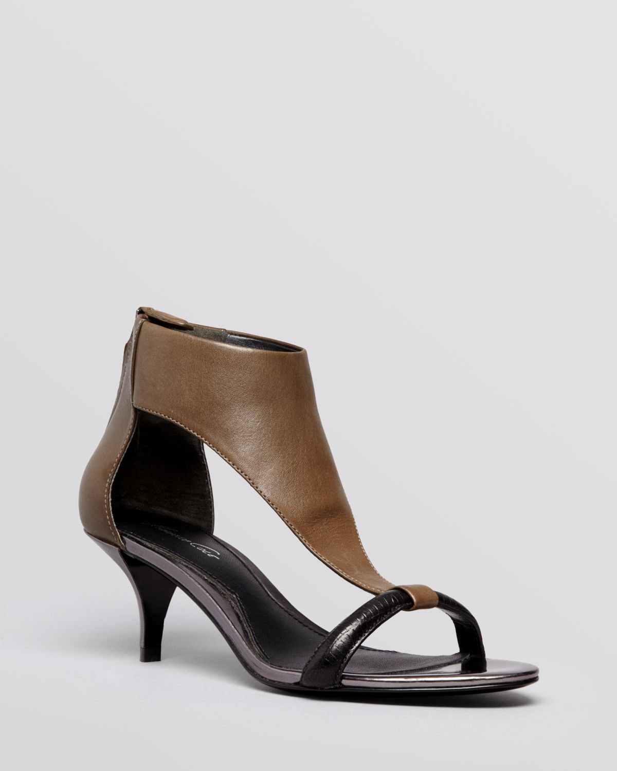 open toe kitten heel shoes