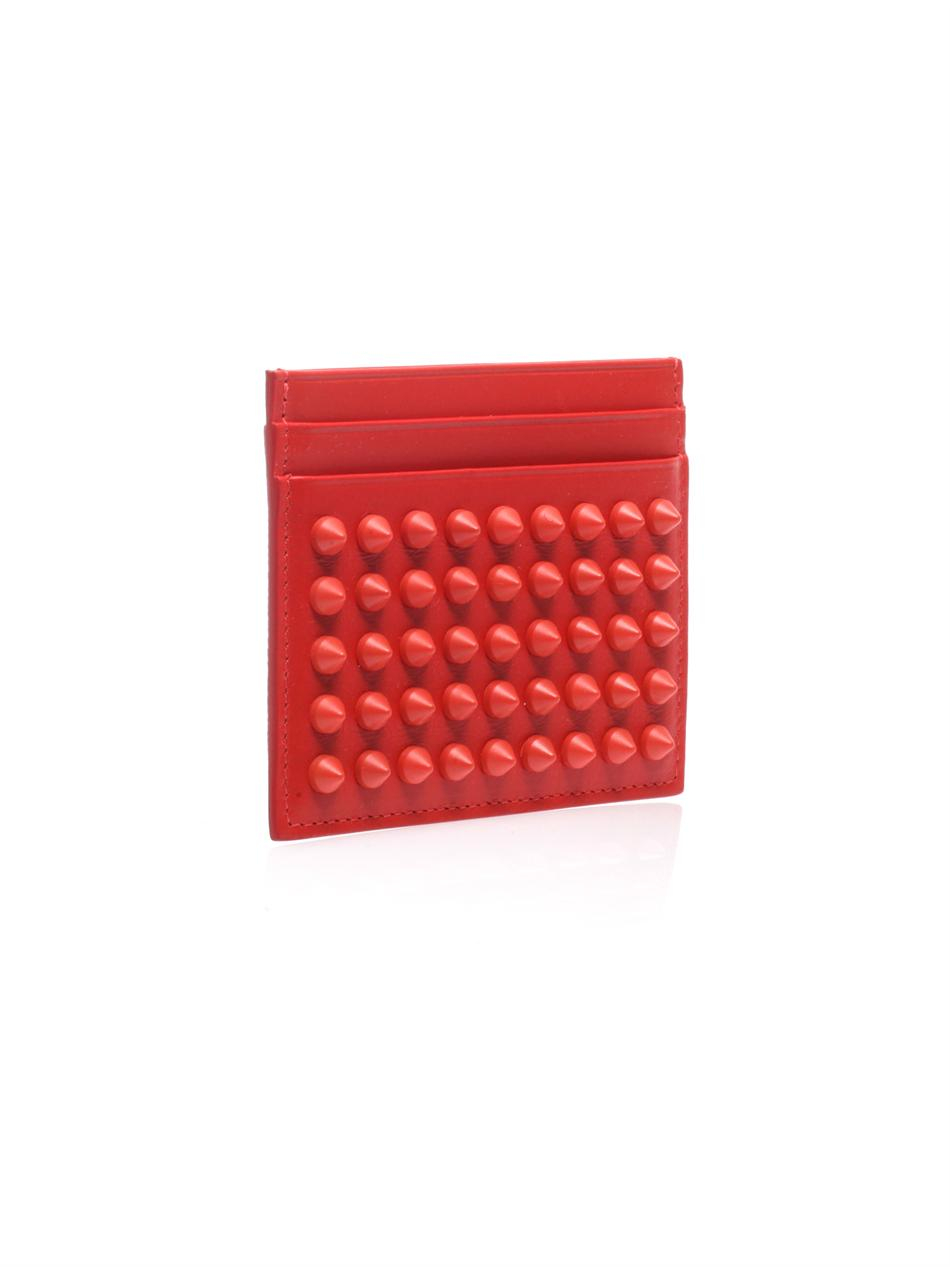 christian louboutin credit card holder