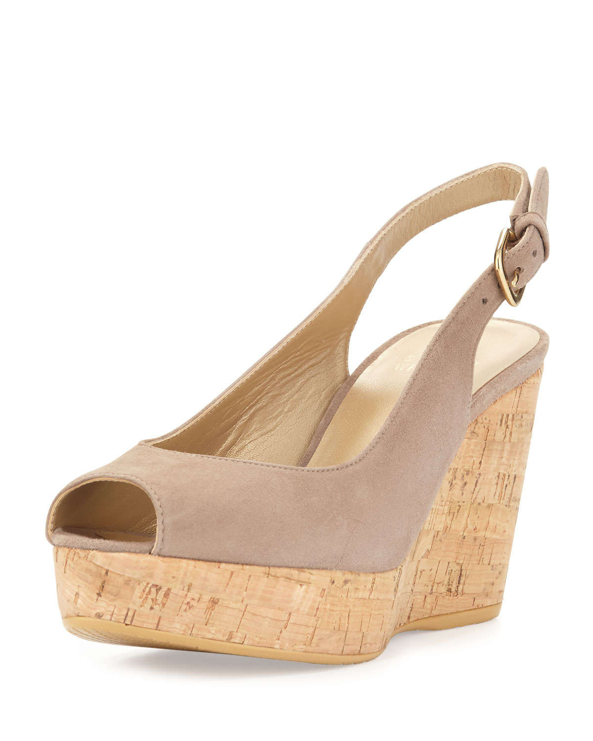 stuart weitzman denim wedge