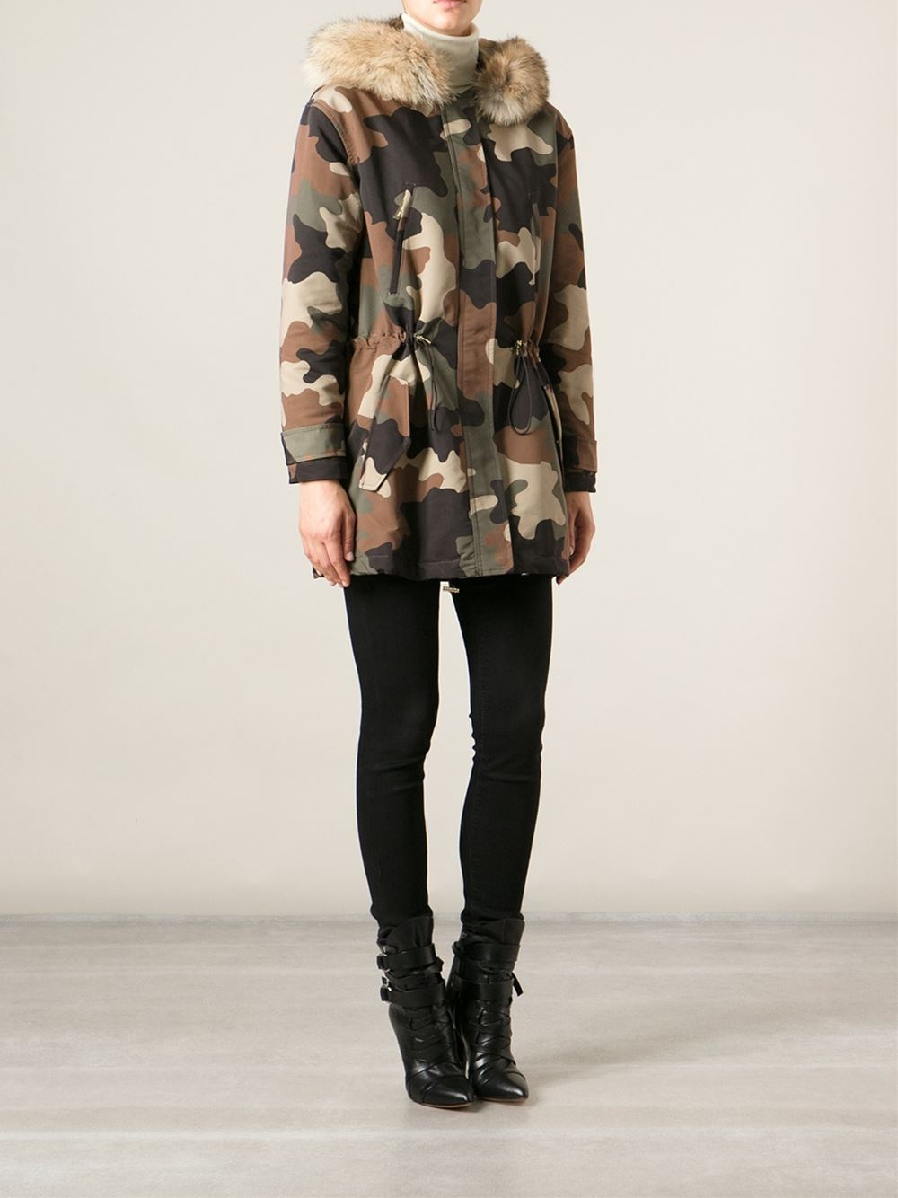 Michael kors camouflage coat sale