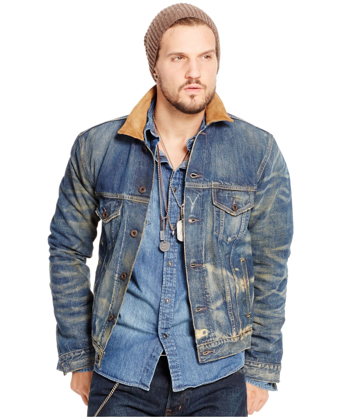 Denim & Supply Ralph Lauren Austin Denim Trucker Jacket in Blue for Men |  Lyst