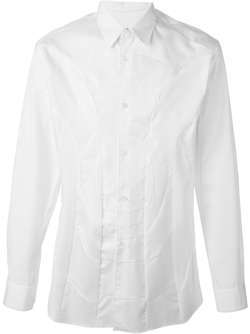 comme des garcons white dress