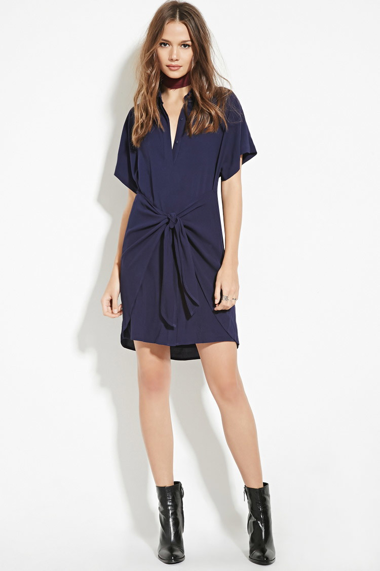 forever 21 contemporary wrap dress