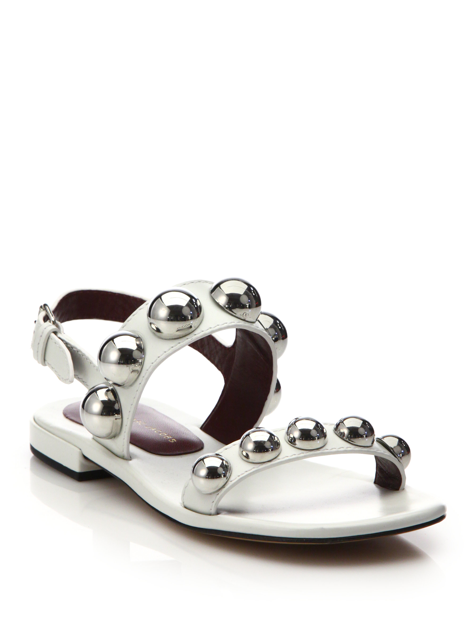 marc jacobs studded sandals