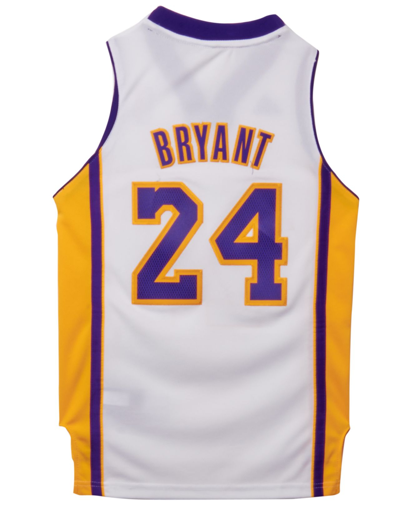 adidas Kids' Kobe Bryant Los Angeles Lakers Swingman Jersey in White ...
