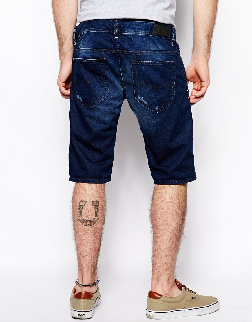 bermuda jeans diesel